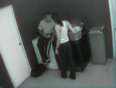 Young Couple Having Sex while Doing Laundry