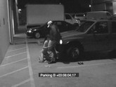 Security Guard Gets Blowjob in Parking Lot